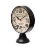 Beautiful Vintage Metal Table Clock