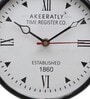 Vintage Quartz Metal Wall Clock