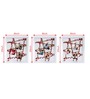 9 Wooden White Paper Rope Wall Hanging Clip Photo Frames