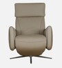 Roque Leather 1 Seater Recliner With Swivel Function