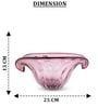 Ros Ripple Bowl Glass Vase