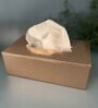 Abstract Print Rose Gold Leather Tissue Paper Holder Box for Dining Room