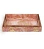 Rosa Perlino Tray Set of 2