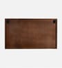 Roscoe Sheesham Wood Wall Mounted Study  Table In Provincial Teak Finish