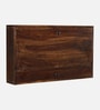 Roscoe Sheesham Wood Wall Mounted Study  Table In Provincial Teak Finish