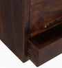 Roscoe Sheesham Wood Wall Mounted Study  Table In Provincial Teak Finish