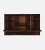 Roscoe Sheesham Wood Wall Mounted Study  Table In Provincial Teak Finish