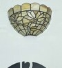 Rose Beige Stained Glass Tiffany Wall Light