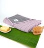 Purple Banana Double Cloth Checkered 300 GSM Bath Towel