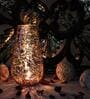 Rose Gold Glass Table Tea Light Holder