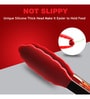Essential Red Silicone (Set of 2) Kitchen Tong