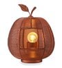 Rose Gold Copper Apple Contemporary Table Lamp