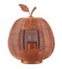 Rose Gold Copper Apple Contemporary Table Lamp