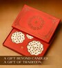Rose Gold Fragrance Set Of 3 Urli Candles Grand Premium Gift Box