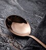 Set of 2 Rose Gold Serving Spoons