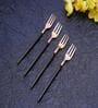 Rose Gold Stainless Steel (Set of 4) Fork