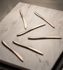 Set of 6 Rose Gold Table Knives