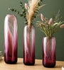 Rose Grandeur Tall Glass Vase L