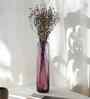 Rose Grandeur Tall Glass Vase L