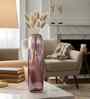 Rose Grandeur Tall Glass Vase L
