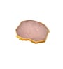 Pink Stone Set of 2 Table Coasters
