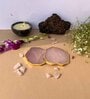 Pink Stone Set of 2 Table Coasters