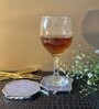 Pink Stone Set of 2 Table Coasters