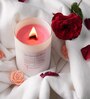 Rose Sandal White Soy Wax Scented Candle
