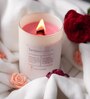 Rose Sandal White Soy Wax Scented Candle