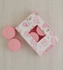 Set Of 6 Pink Wax Rose Scented Candle For Relaxation And Gifting