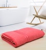 Rose Solid 500 GSM Cotton Bath Towel