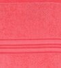 Pink Solid 500 GSM Cotton Hand Towels (Set of 2)