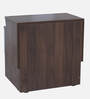 Rosebud BedsideTable In Columbian Walnut & Frosty White Glossy Color