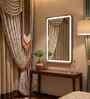 Rosegold Aluminium Frame LED Rectangular Wall Mirror 24 X 30 In
