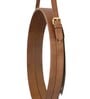 20 Inch RoseGold Hanging Mirror with Leather Strap
