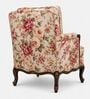 Roselle Teak Wood Lounge Chair In Multicolor Roselle Teak Wood Lounge Chair In Multicolor