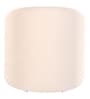Rosemont Velvet Fabric Barrel Chair in Cream Color