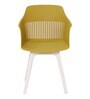 Rosete Iconic Chair (Set of 2) in Yellow Colour