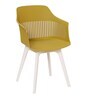 Rosete Iconic Chair (Set of 2) in Yellow Colour