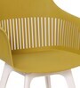 Rosete Iconic Chair (Set of 2) in Yellow Colour