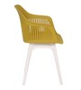 Rosete Iconic Chair (Set of 2) in Yellow Colour