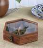 Rosewood Hexagon Spice Box
