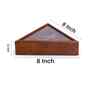 Rosewood Triangle Spice Box