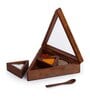 Rosewood Triangle Spice Box