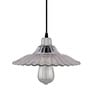 Rosey White Glass Hanging Light