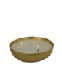 Roshni Gold Iron Scented Wax Filled Urli Candle