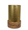 Roshni Jaali Gold Iron
Candle Holder