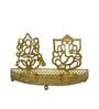 Roshni Lakshmi Ganesh Gold Iron Table Tealight Holder