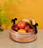 Rosho Handcrafted  Brown  Wood  Serving Tray