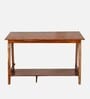 Roswell Writing Table In Teak Finish